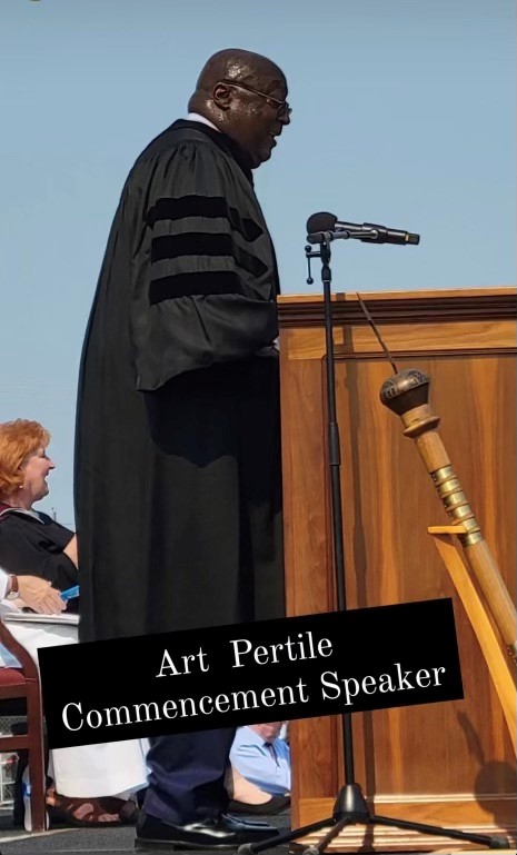 Art Pertile McMurry Univ 2022 Commencement Speaker